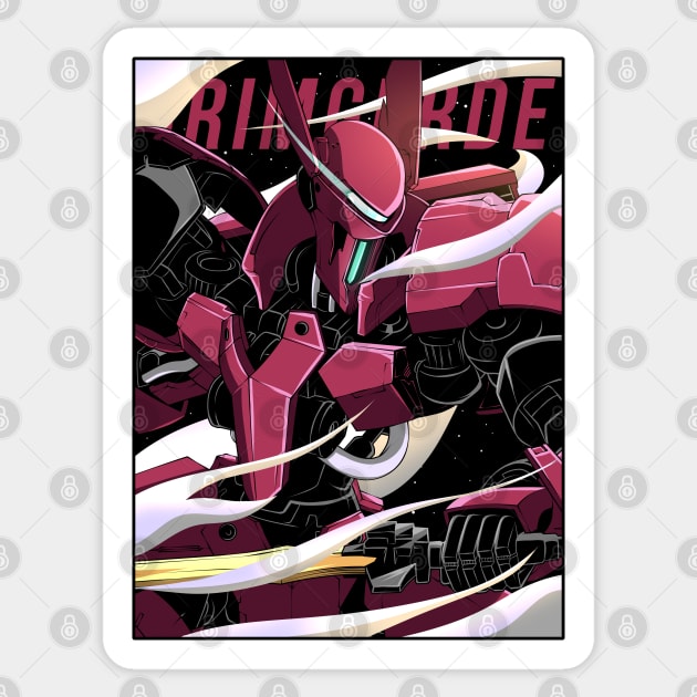 Grimgerde Sticker by Dishaw studio